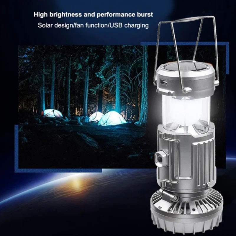 LED Solar Camping Lights Portable